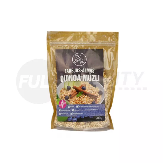 SZAFI FREE GLUTÉNMENTES FAHÉJAS-ALMÁS QUINOA MÜZLI 200G