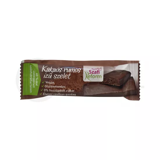 SZAFI REFORM GLUTÉNMENTES KAKAÓS-RUMOS ÍZŰ SZELET 25G