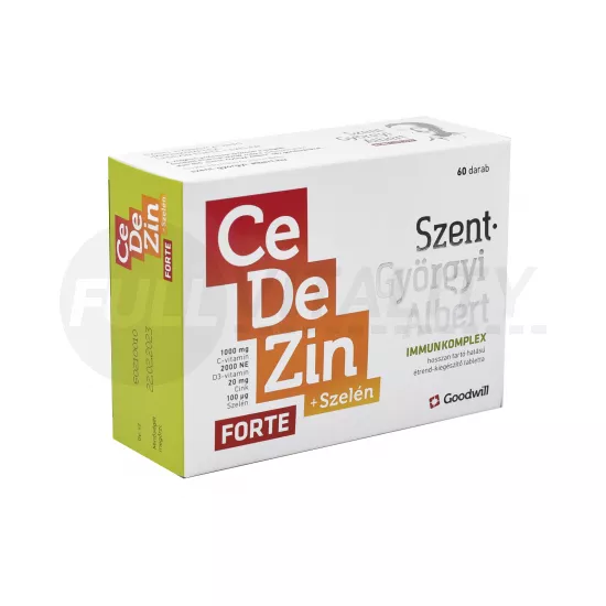 SZENT- GYÖRGYI ALBERT IMMUNKOMPLEX CEDEZIN FORTE+SZELÉN ÉTREND-KIEGÉSZÍTŐ TABLETTA 60DB