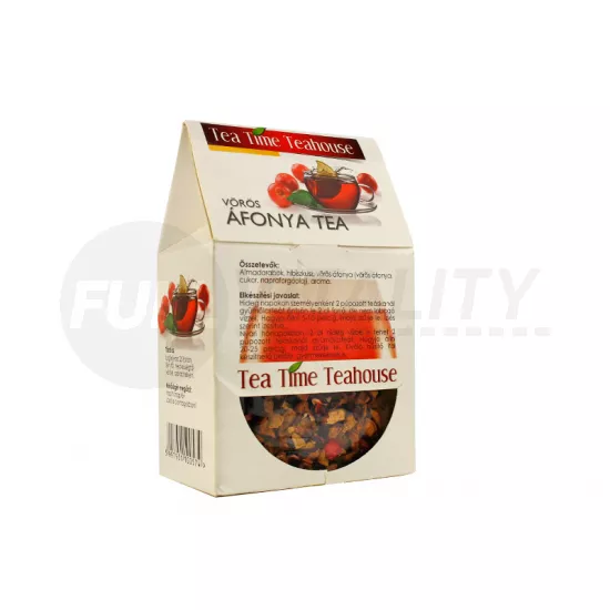 TEA TIME TEAHOUSE VÖRÖS ÁFONYA 100G