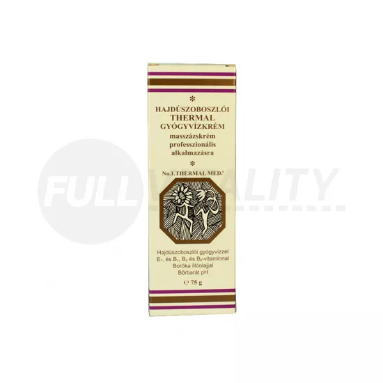 THERMAL HAJDÚSZOBOSZLÓI GYÓGYVÍZ KRÉM 75G