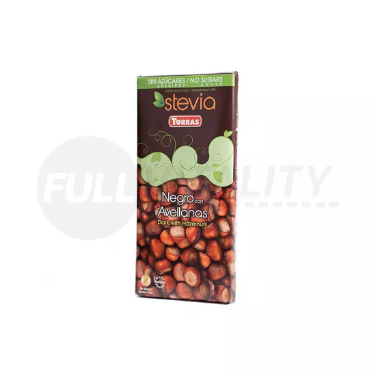 TORRAS ÉTCSOKOLÁDÉ MOGYORÓS STEVIÁVAL 125G