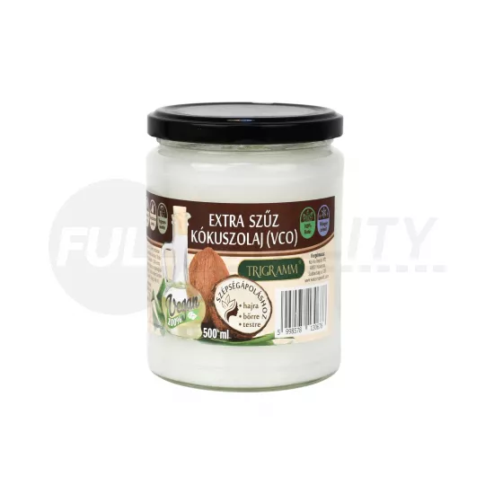 TRIGRAMM EXTRA SZŰZ KÓKUSZOLAJ (VCO) 500ML