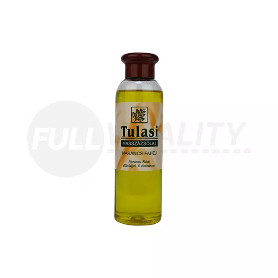 TULASI MASSZÁZSOLAJ NARANCS-FAHÉJ 250ML