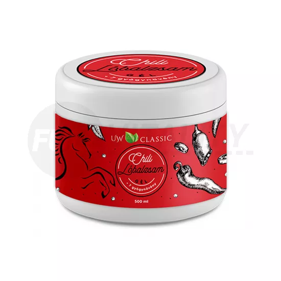 UW CLASSIC LÓBALZSAM CHILIVEL+7 GYÓGYNÖVÉNY 500ML