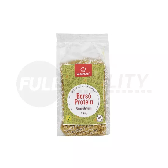 VEGANCHEF TEXTURÁLT BORSÓFEHÉRJE-GRANULÁTUM 100G