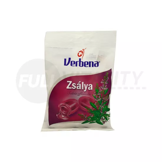 VERBENA GYÓGYNÖVÉNYES CUKORKA ZSÁLYA 60G