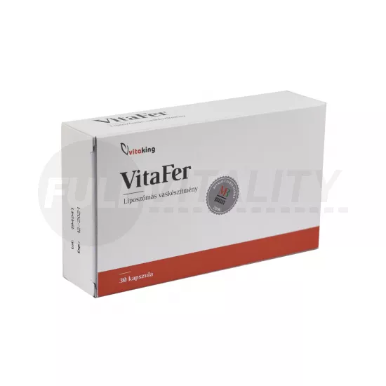 VITAKING VITAFER MIKROKAPSZULÁZOTT VASKÉSZÍTMÉNY KAPSZULA 30DB