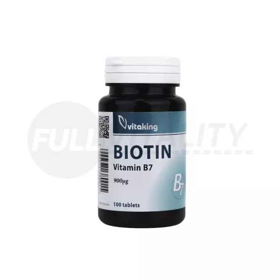 VITAKING BIOTIN VITAMIN-B7 100DB