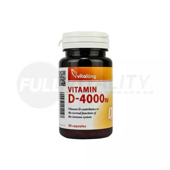 VITAKING D-4000IU VITAMIN KAPSZULA 90DB