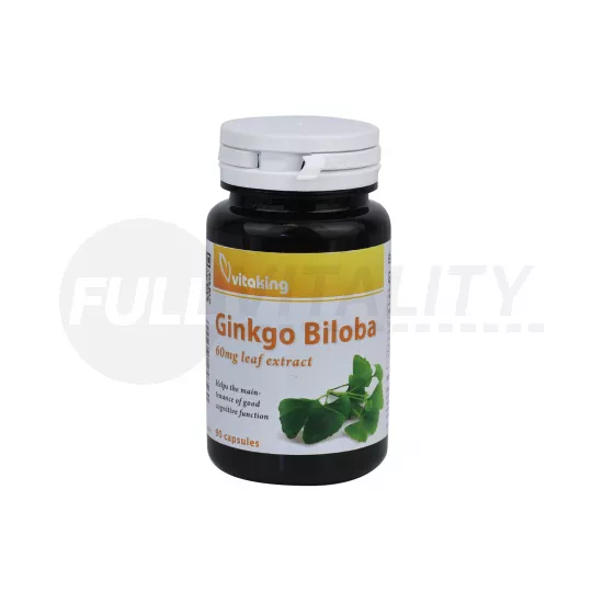 VITAKING GINKGO BILOBA 60MG LEAF EXTRACT 90DB