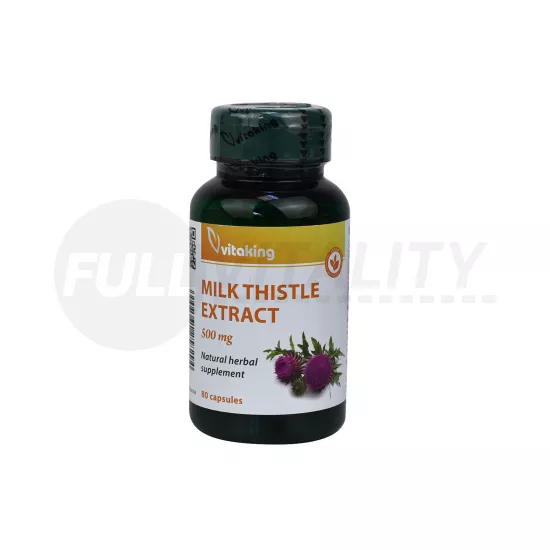 VITAKING MILK THISTLE (MÁRIATÖVIS) EXTRACT 500MG 80DB