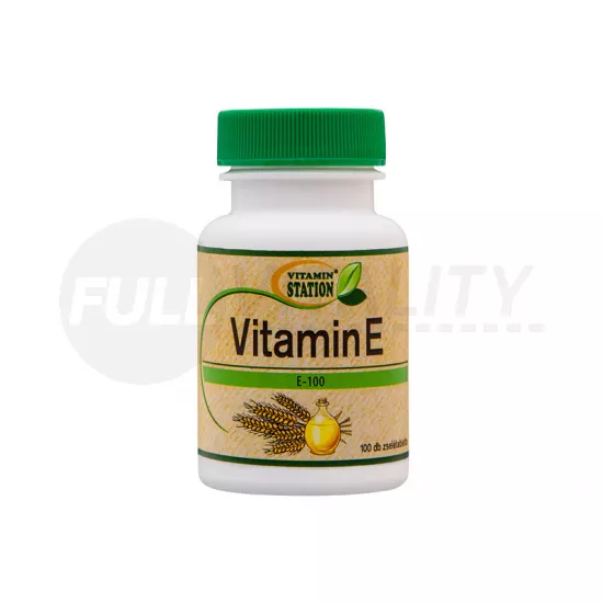 VITAMIN STATION E-VITAMIN 100IU GÉLKAPSZULA 100DB