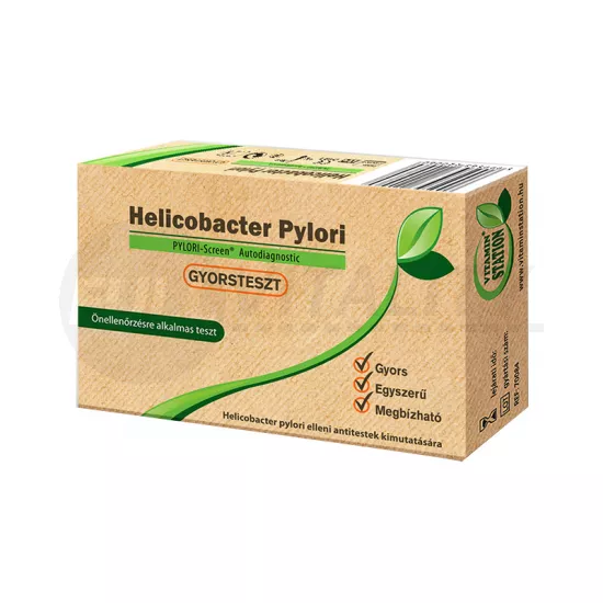 VITAMIN STATION HELIOBACTER PYLORI GYORSTESZT 1DB