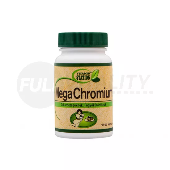 VITAMIN STATION MEGA CHROMIUM KAPSZULA 100DB