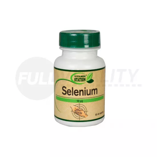 VITAMIN STATION SZELÉN TABLETTA 60DB