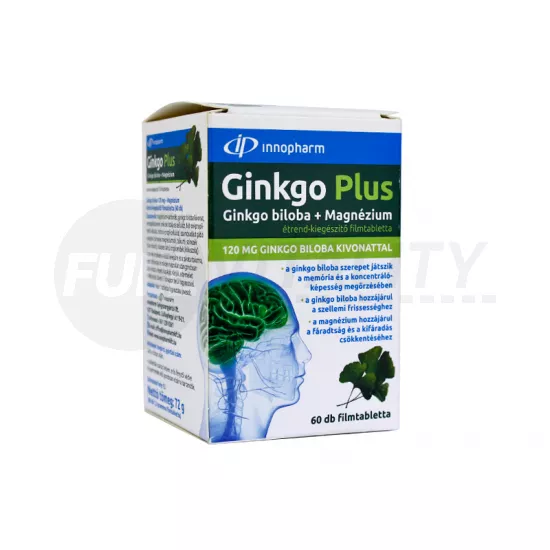 INNOPHARM GINKGO PLUS 120MG FILMTABLETTA 60DB