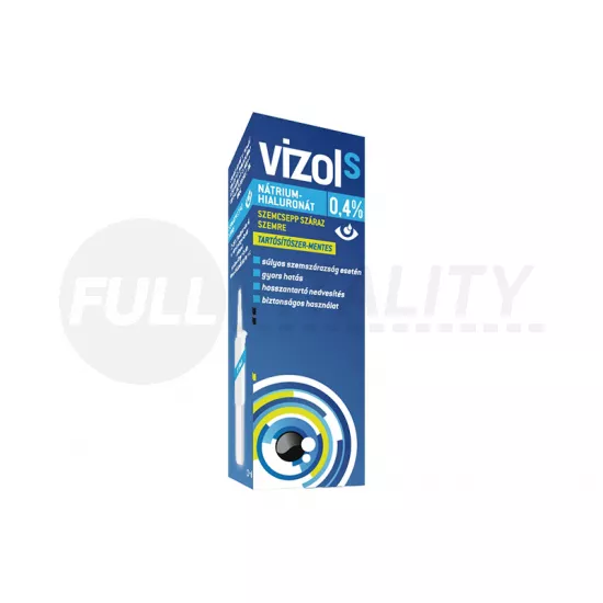 VIZOL S  0,4 OLDATOS SZEMCSEPP SZÁRAZ SZEMRE 10ML