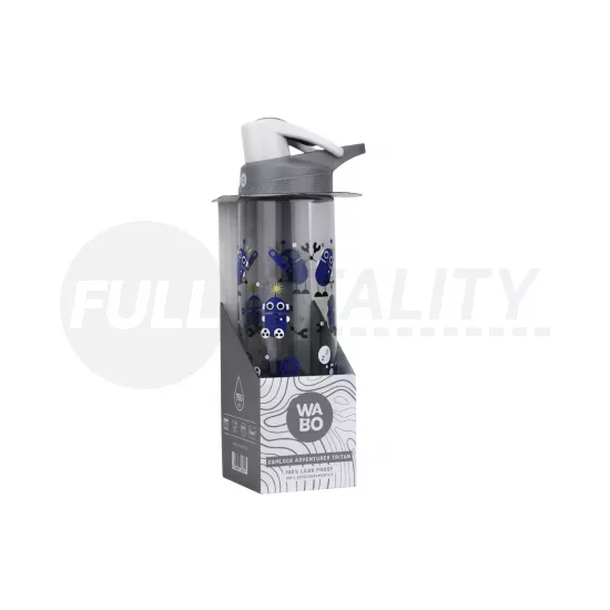 WABO  MŰANYAG PALACK CSATOS 750ML SZÜRKE/ROBOTOS  1DB