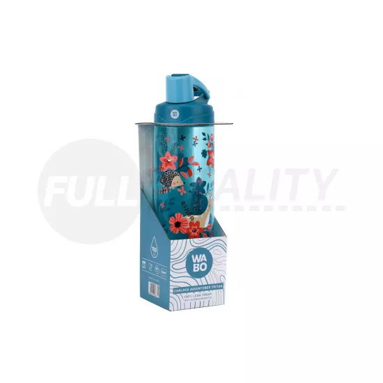 WABO MŰANYAG PALACK CSATOS ZÖLD/ÁLLATOS 750ML 1DB