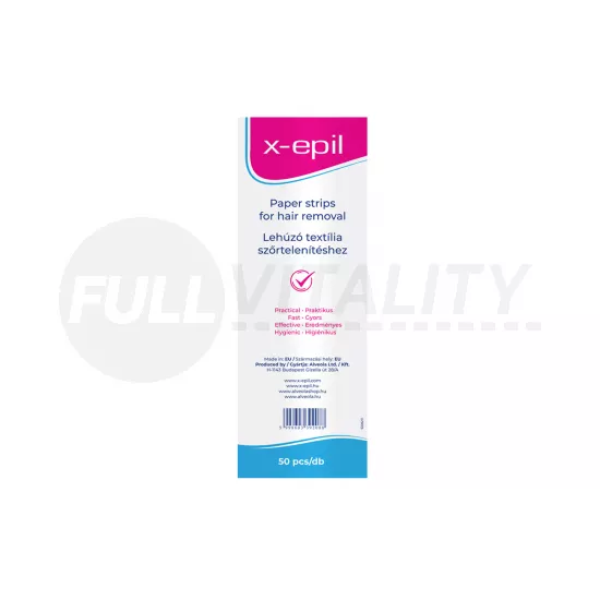 X-EPIL SZŐRTELENÍTŐ TEXTÍLCSÍK 50DB