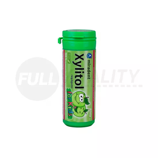 XYLITOL KIDS GYERMEKRÁGÓGUMI ALMA ÍZŰ 30DB