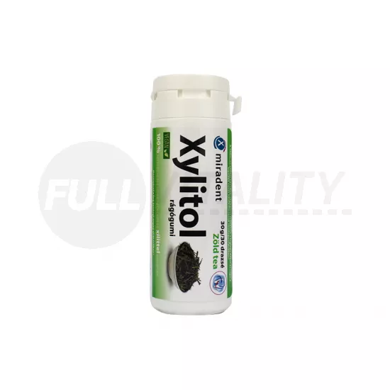 XYLITOL RÁGÓGUMI ZÖLD TEA 30DB
