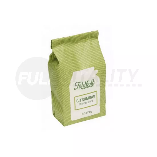 ZÖLDBOLT CITROMSAV ÉTKEZÉSI CÉLRA 500G