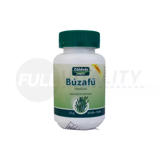 ZÖLDVÉR BÚZAFŰ KAPSZULA 78DB