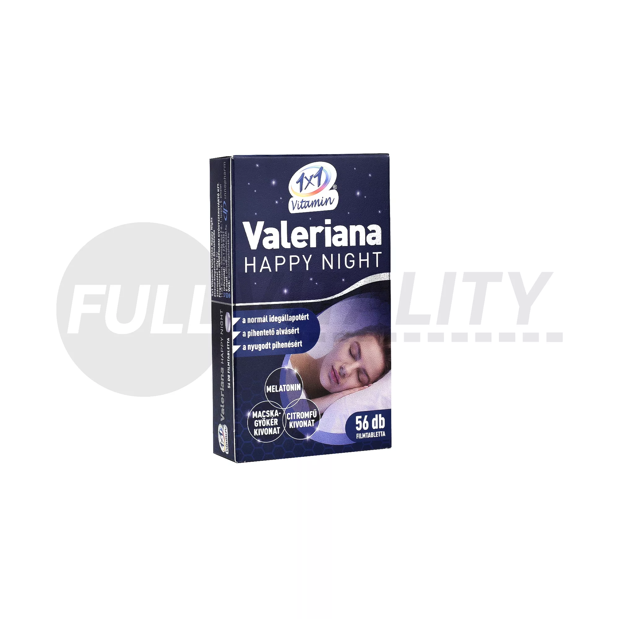 1x1 VITAMIN VALERIANA HAPPY NIGHT FILMTABLETTA 56DB