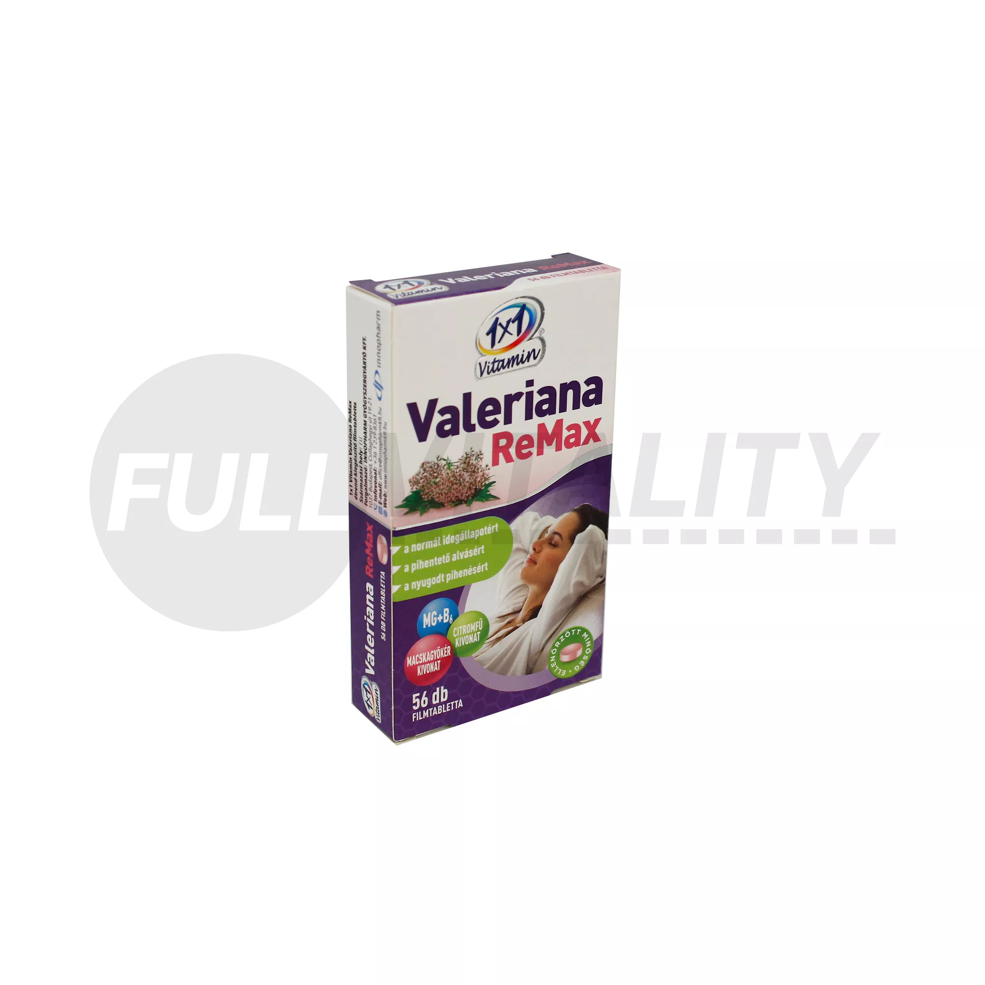 1X1 VITAMIN VALERIANA REMAX FILMTABLETTA  56DB