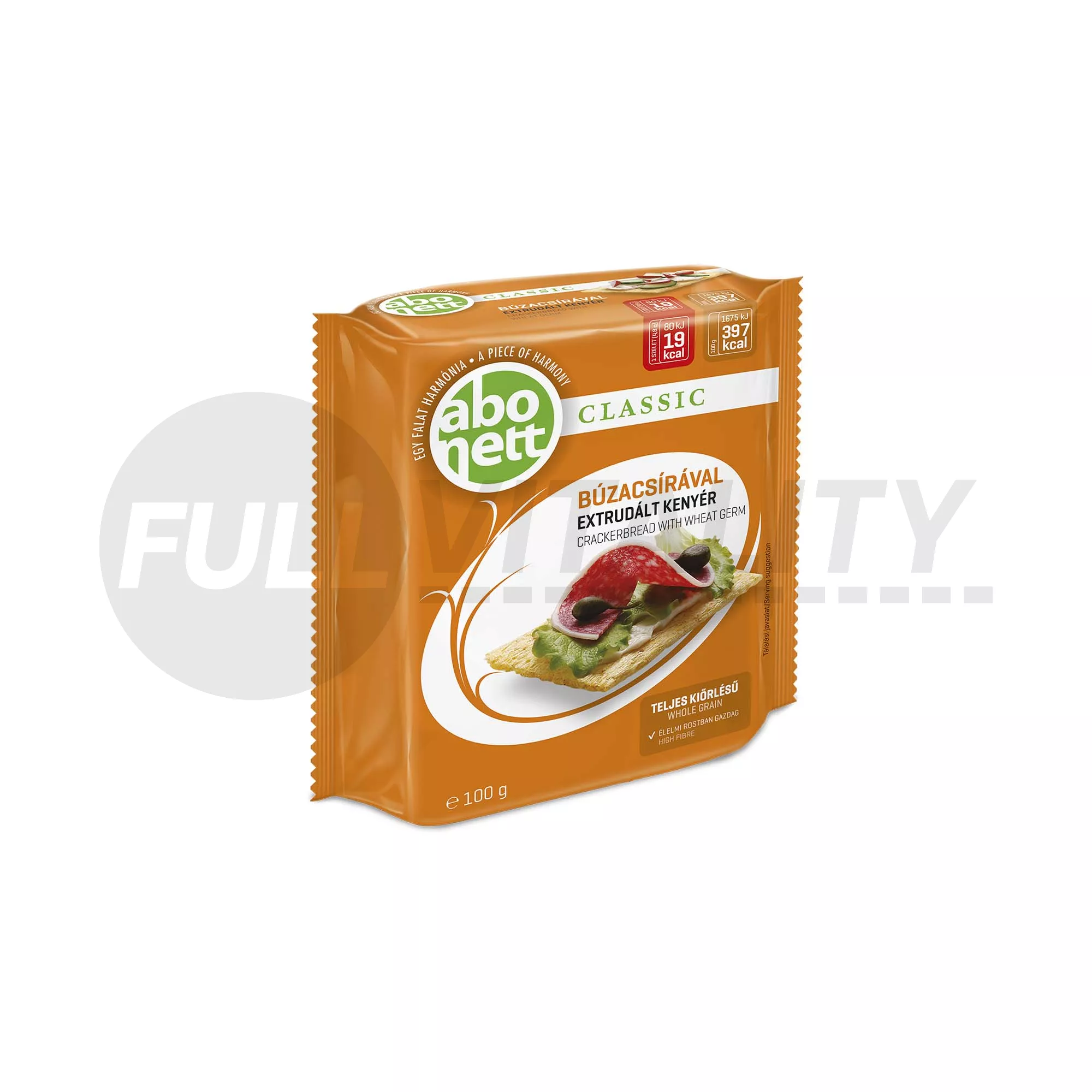ABONETT EXTRUDÁLT KENYÉR BÚZACSÍRÁS 100G