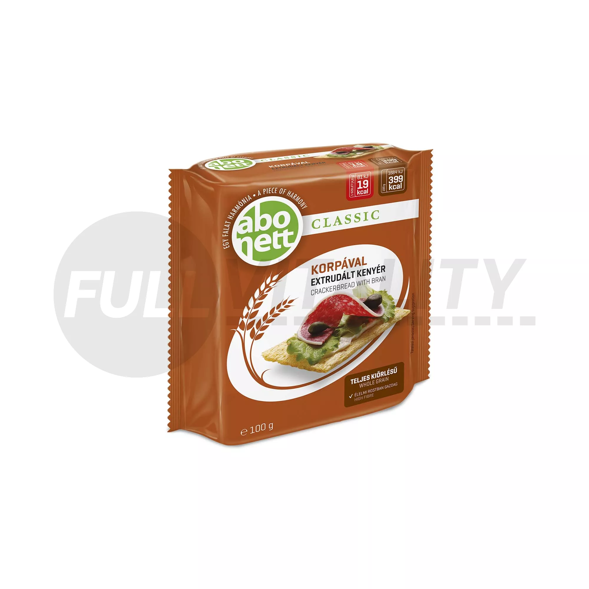 ABONETT EXTRUDÁLT KENYÉR KORPÁS 100G
