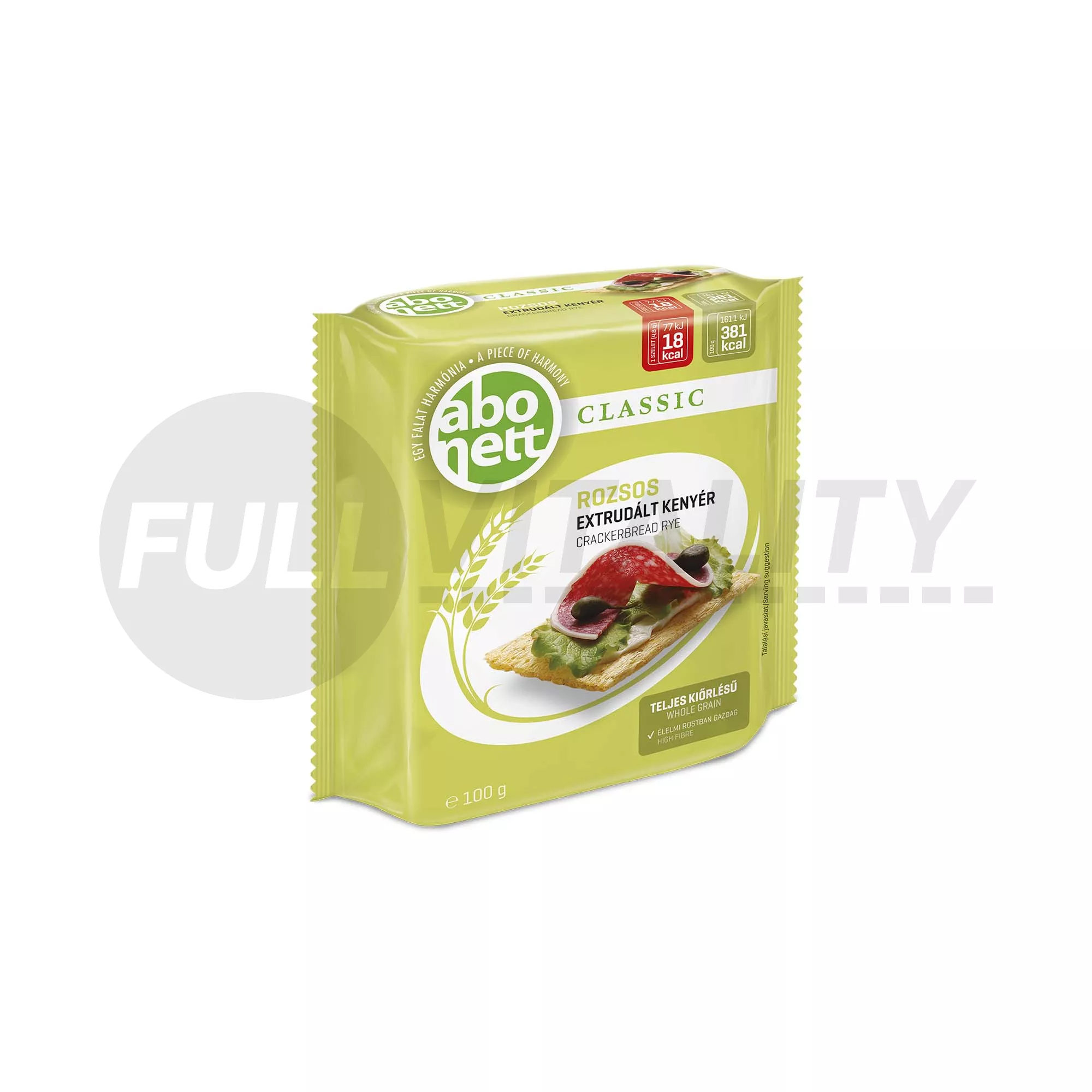 ABONETT EXTRUDÁLT KENYÉR ZABOS 100G