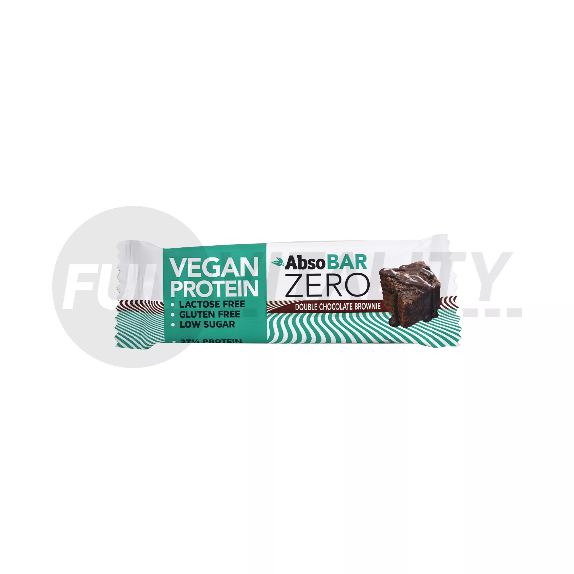 ABSOBAR ZERO VEGAN PROTEINSZELET DOUBLE CHOCOLATE BROWNIE 40G