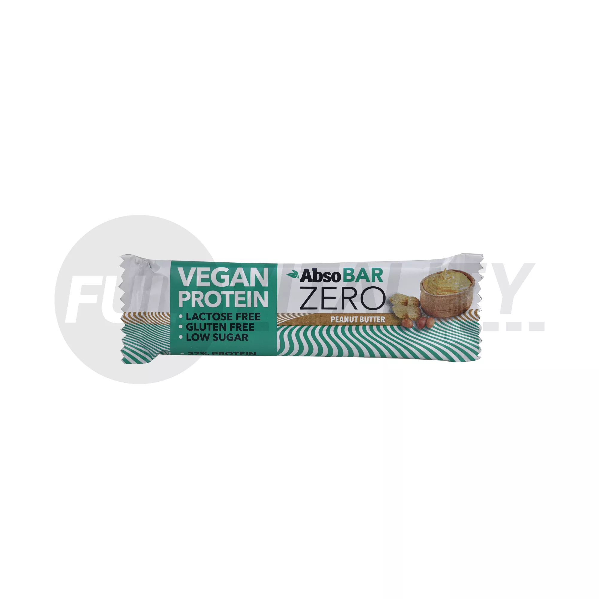 ABSOBAR ZERO VEGAN PROTEINSZELET PEANUT BUTTER 40G