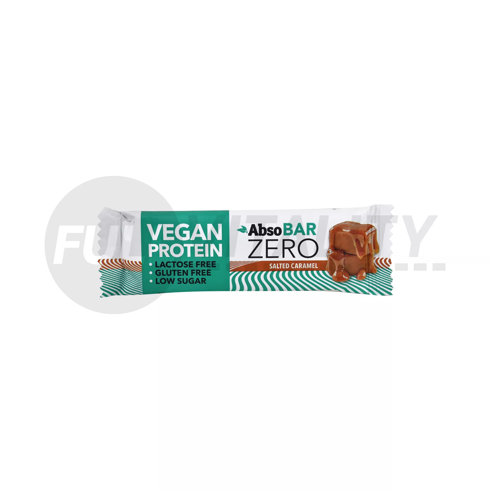 ABSOBAR ZERO VEGAN PROTEINSZELET SALTED CARAMEL 40G
