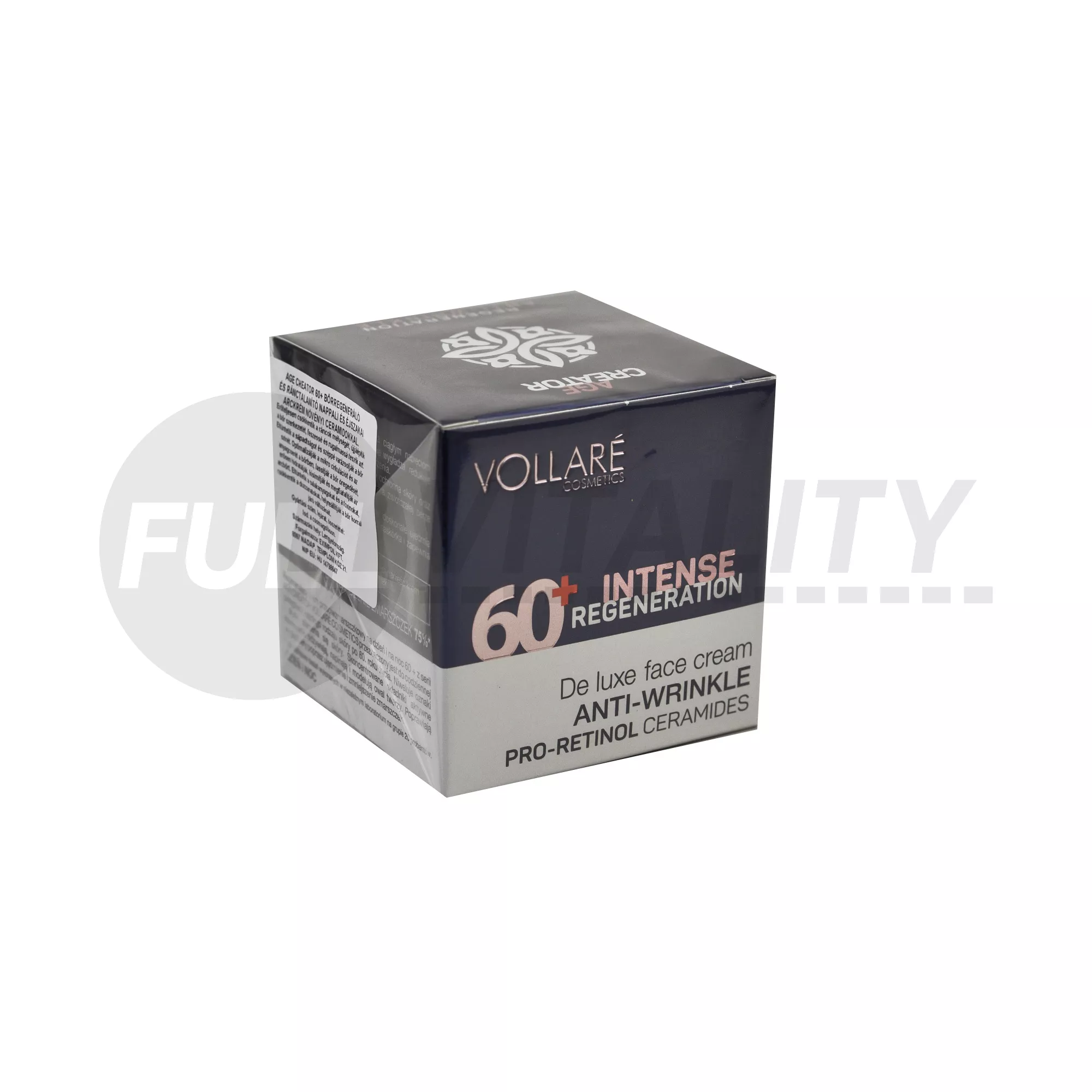 VOLLARÉ AGE CREATOR 60+ RETINOLOS ÉS NÖVÉNYI CERAMIDOS BŐRREGENERÁLÓ ARCKRÉM 50ML