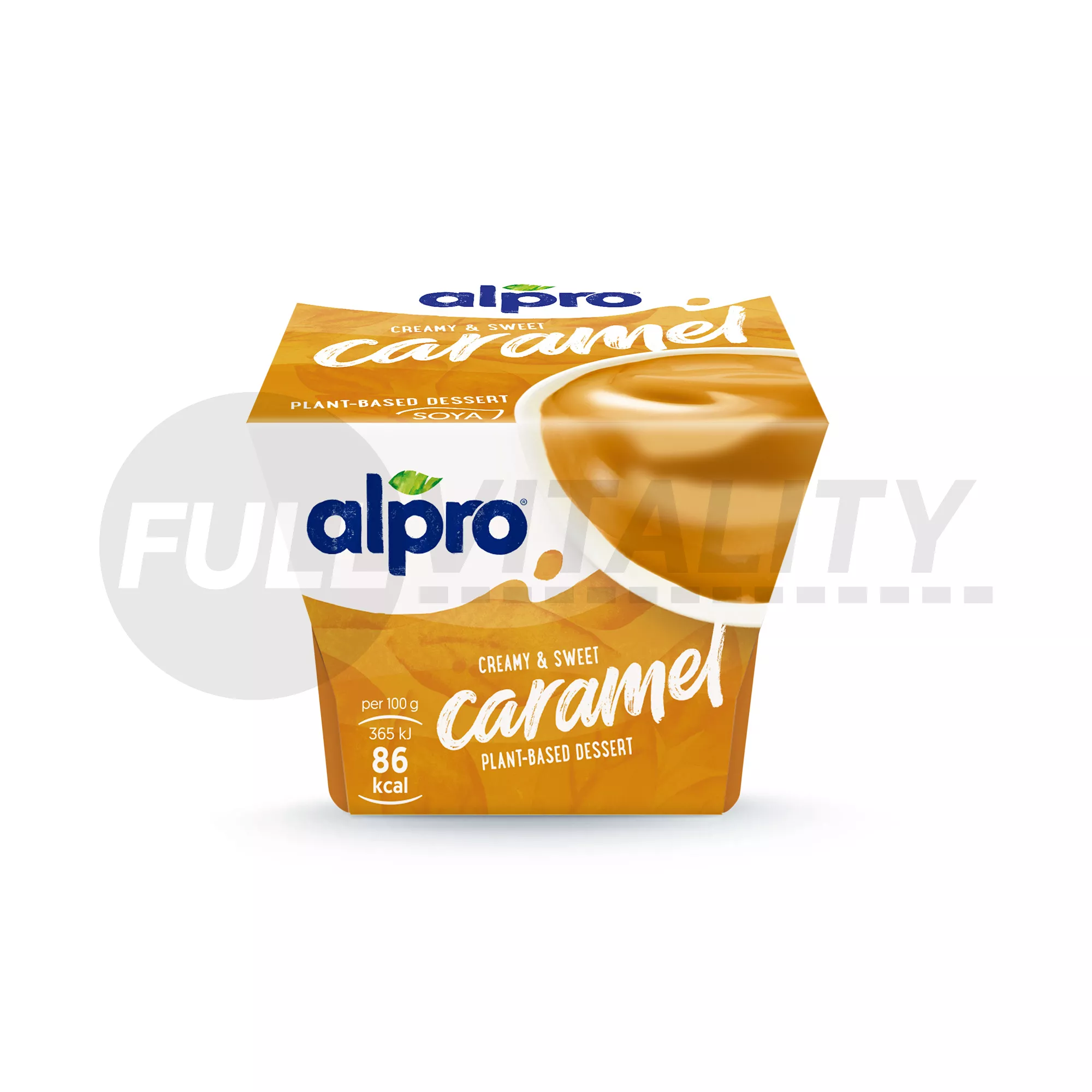 ALPRO SZÓJADESSZERT KARAMELL 125G