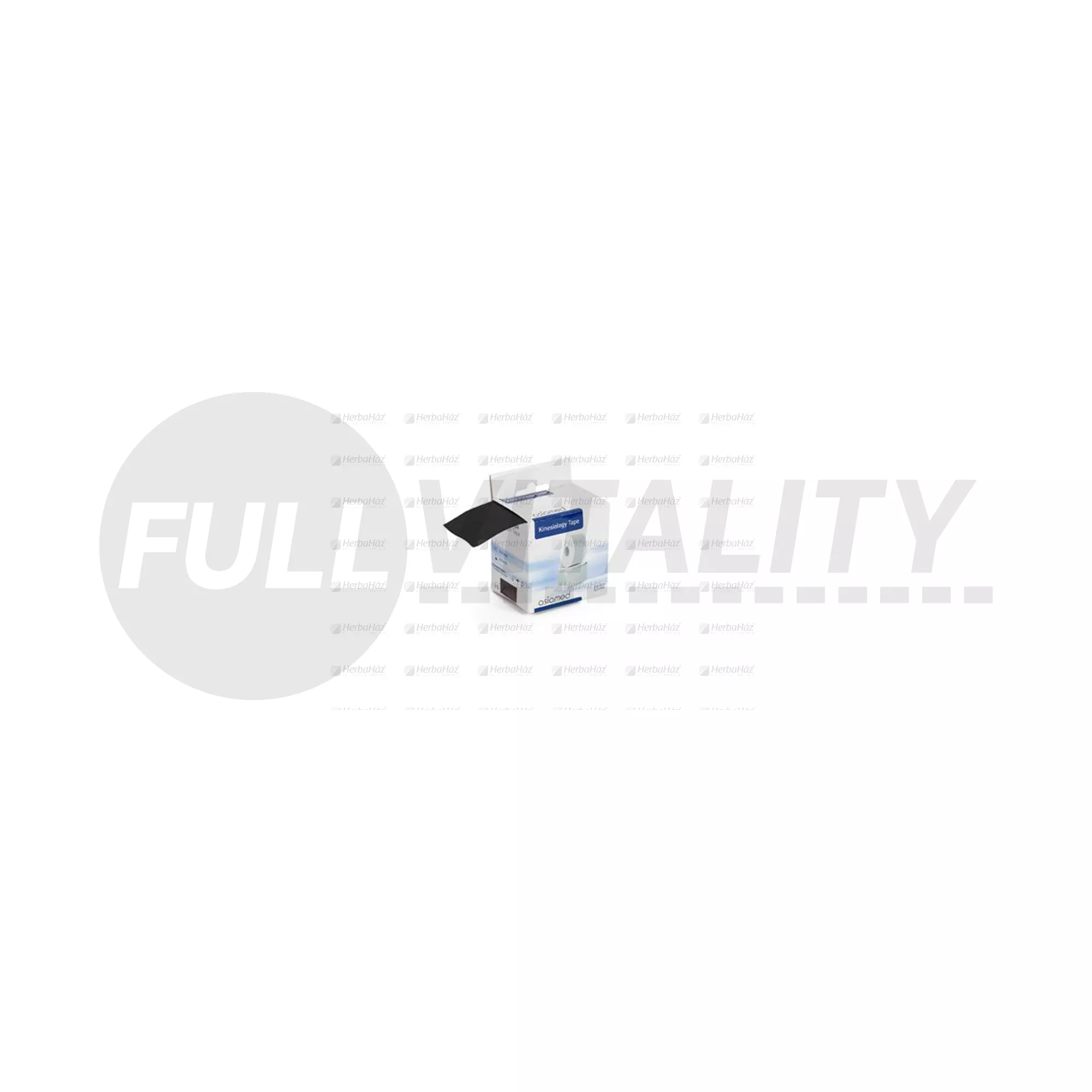 ASIAMED KINEZIOLÓGIAI SZALAG 5CMx 5M FEKETE 1 DB