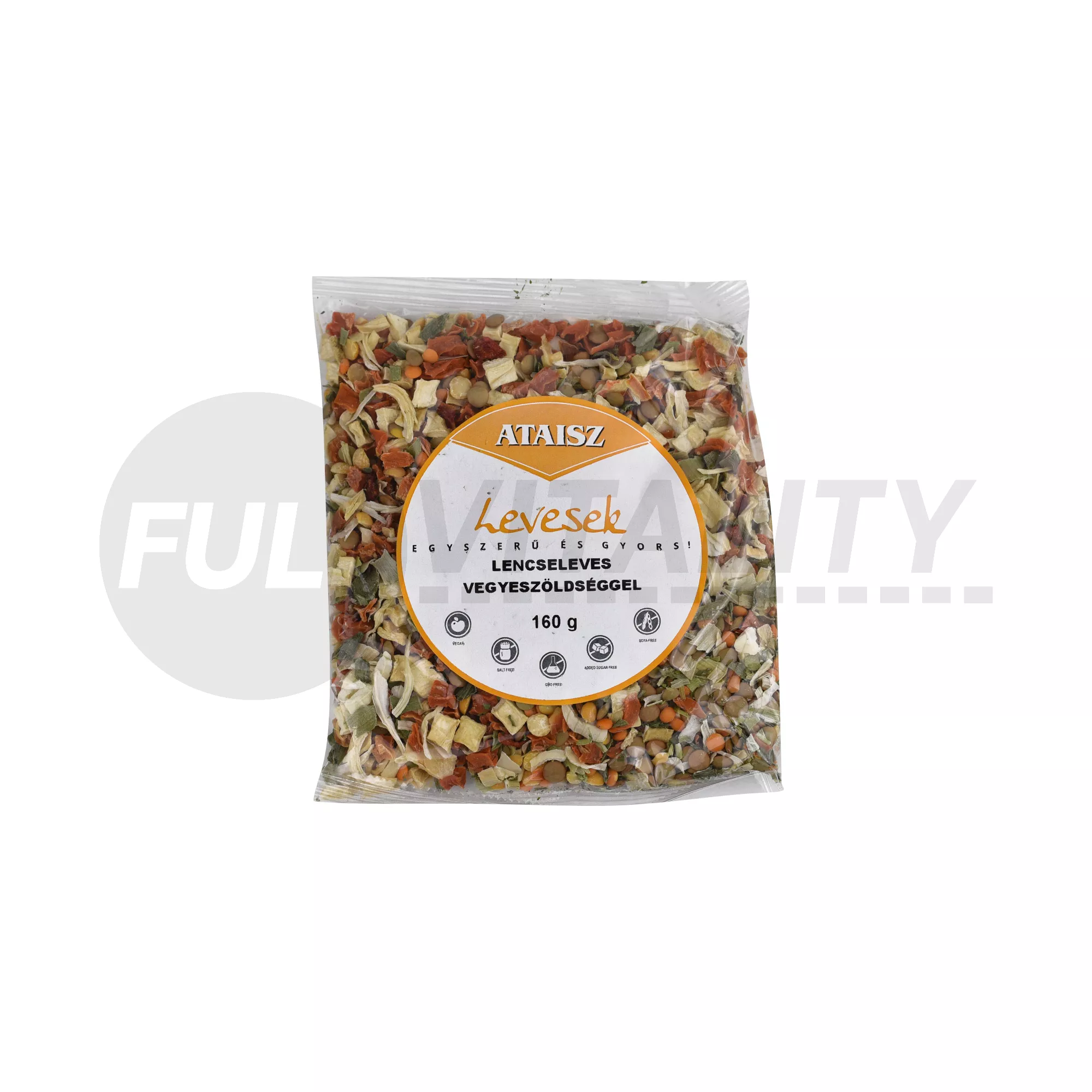 ATAISZ LENCSELEVES VEGYESZÖLDSÉGGEL 160G