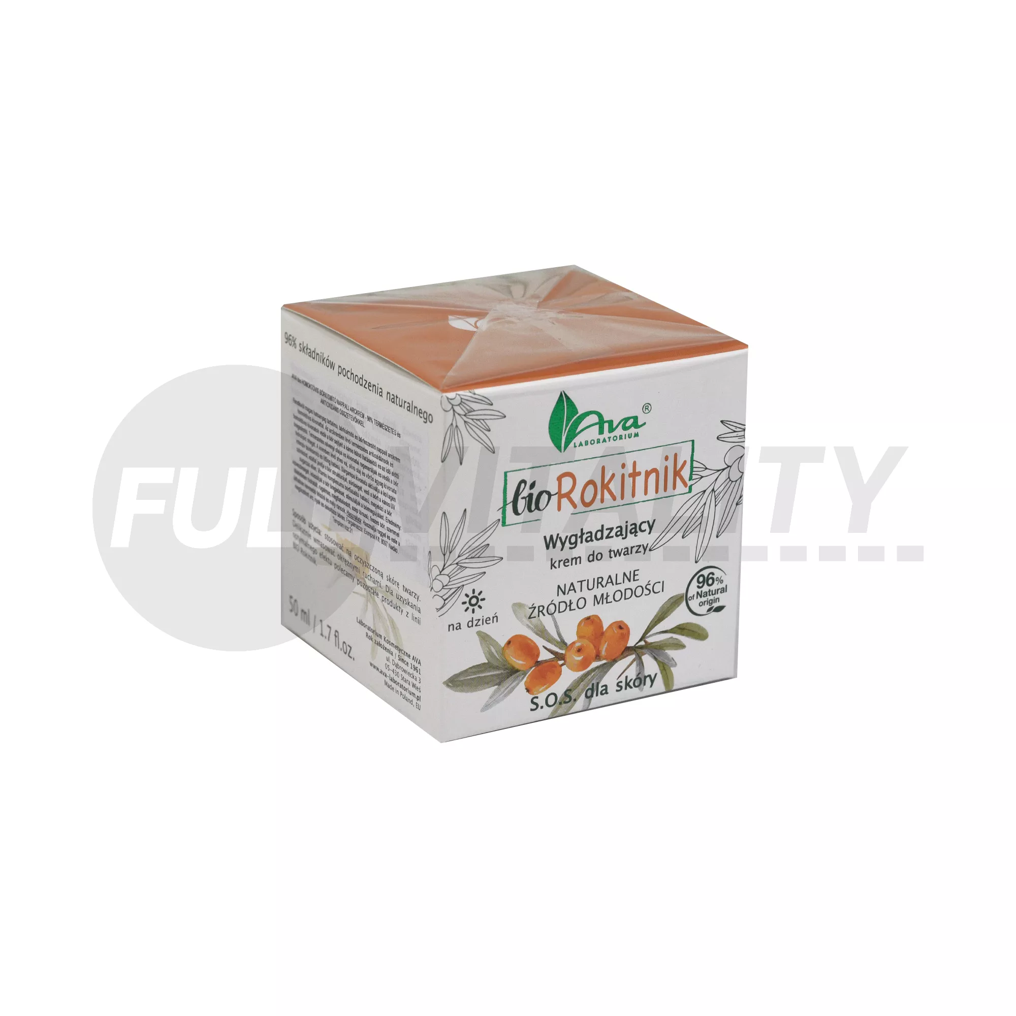 AVA HOMOKTÖVIS HIDRATÁLÓ-BŐRFIATALÍTÓ NAPPALI ARCKRÉM 50ML