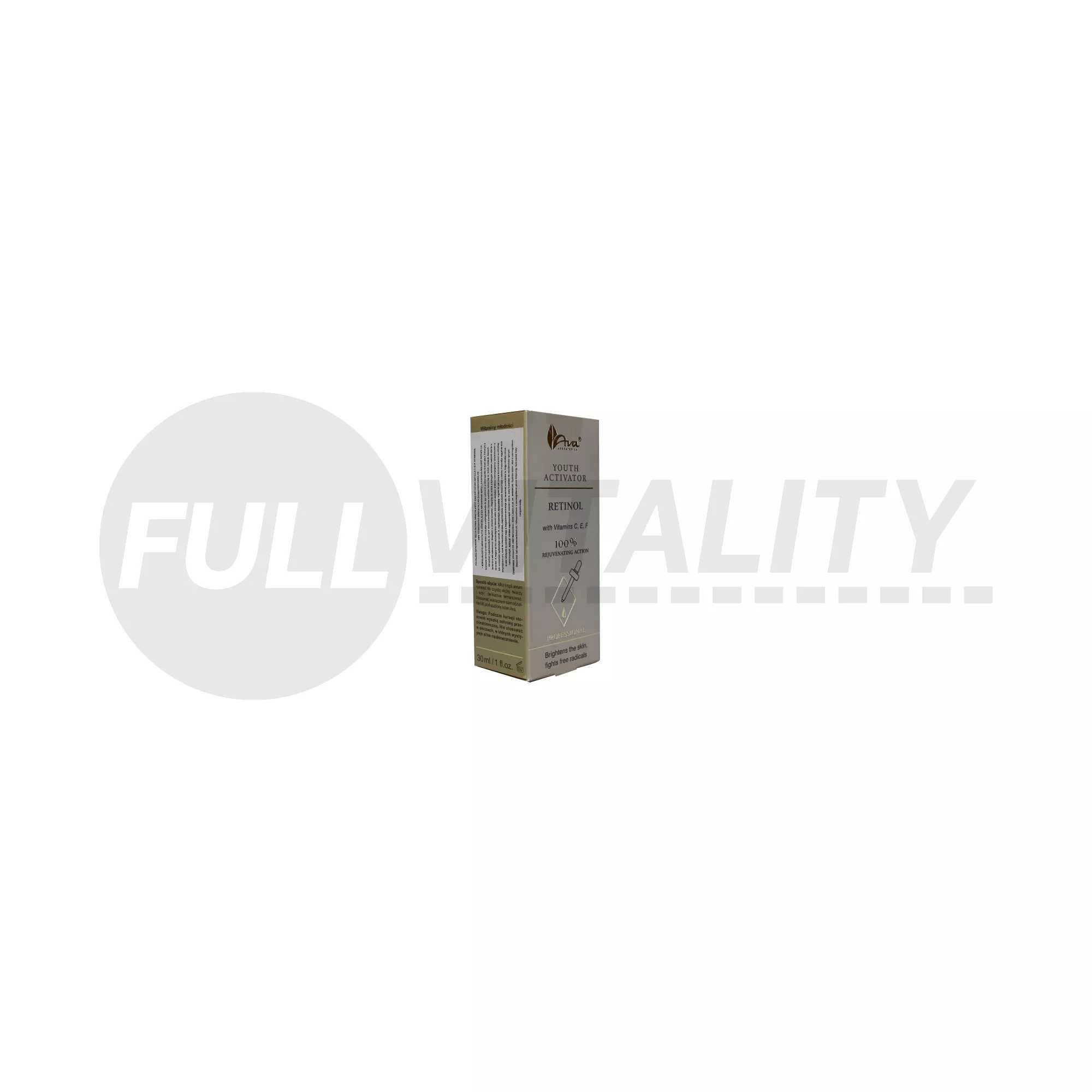 AVA TISZTA RETINOL RÁNCTALANÍTÓ AMPULLA C+E+F-VITAMINNAL 30ML