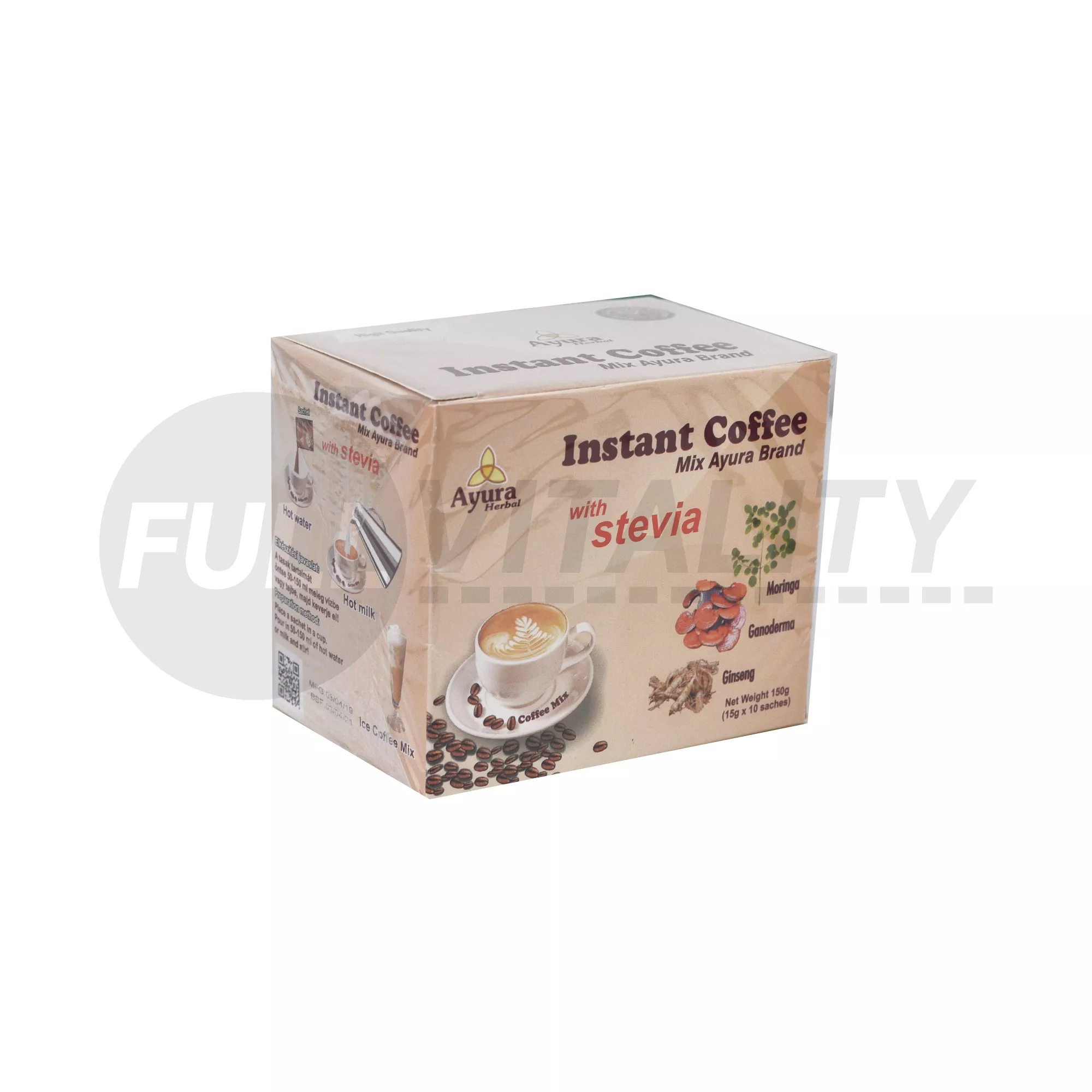 AYURA HERBAL INSTANT COFFEE MIX 10DB