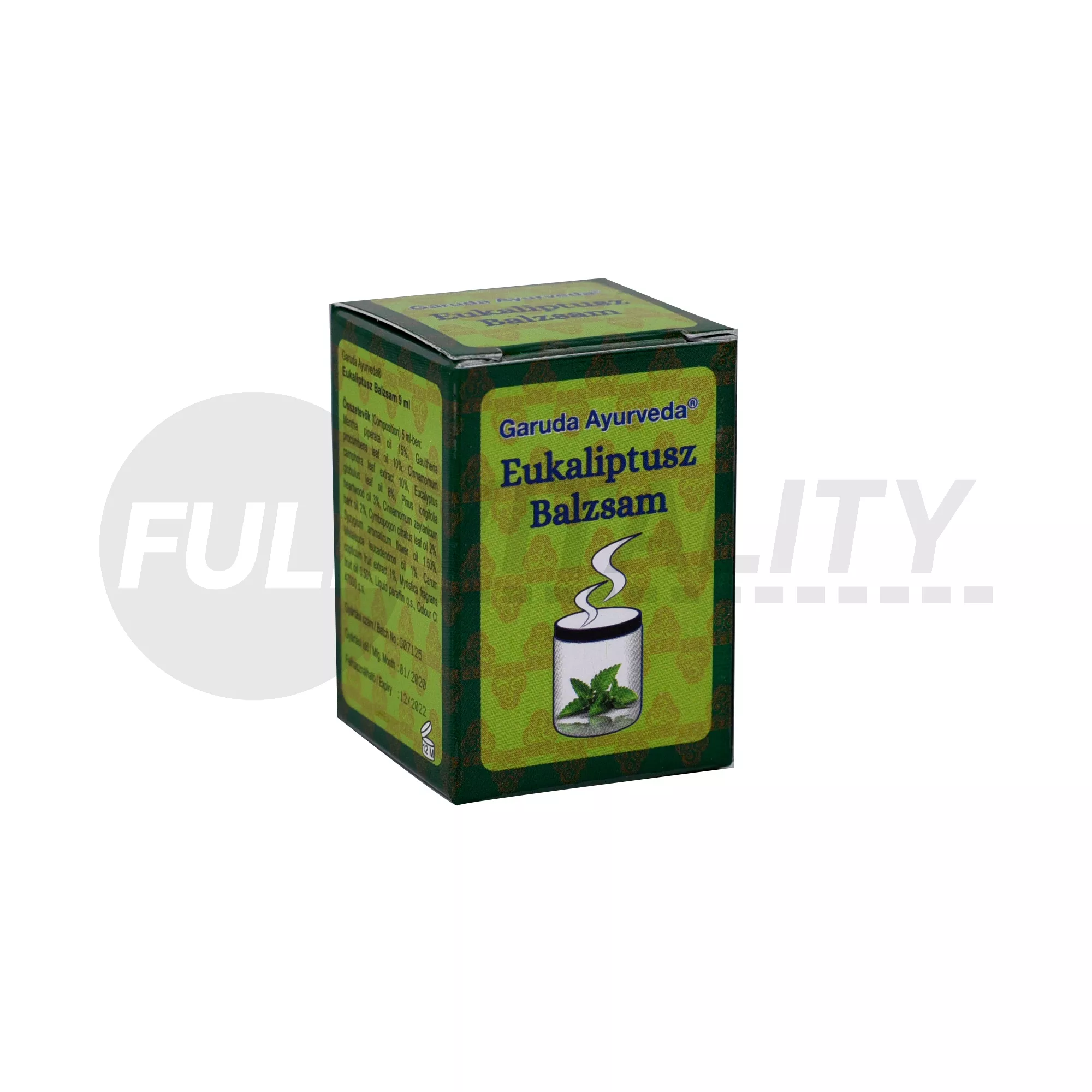 GARUDA AYURVEDA EUKALIPTUSZ BALZSAM 9ML