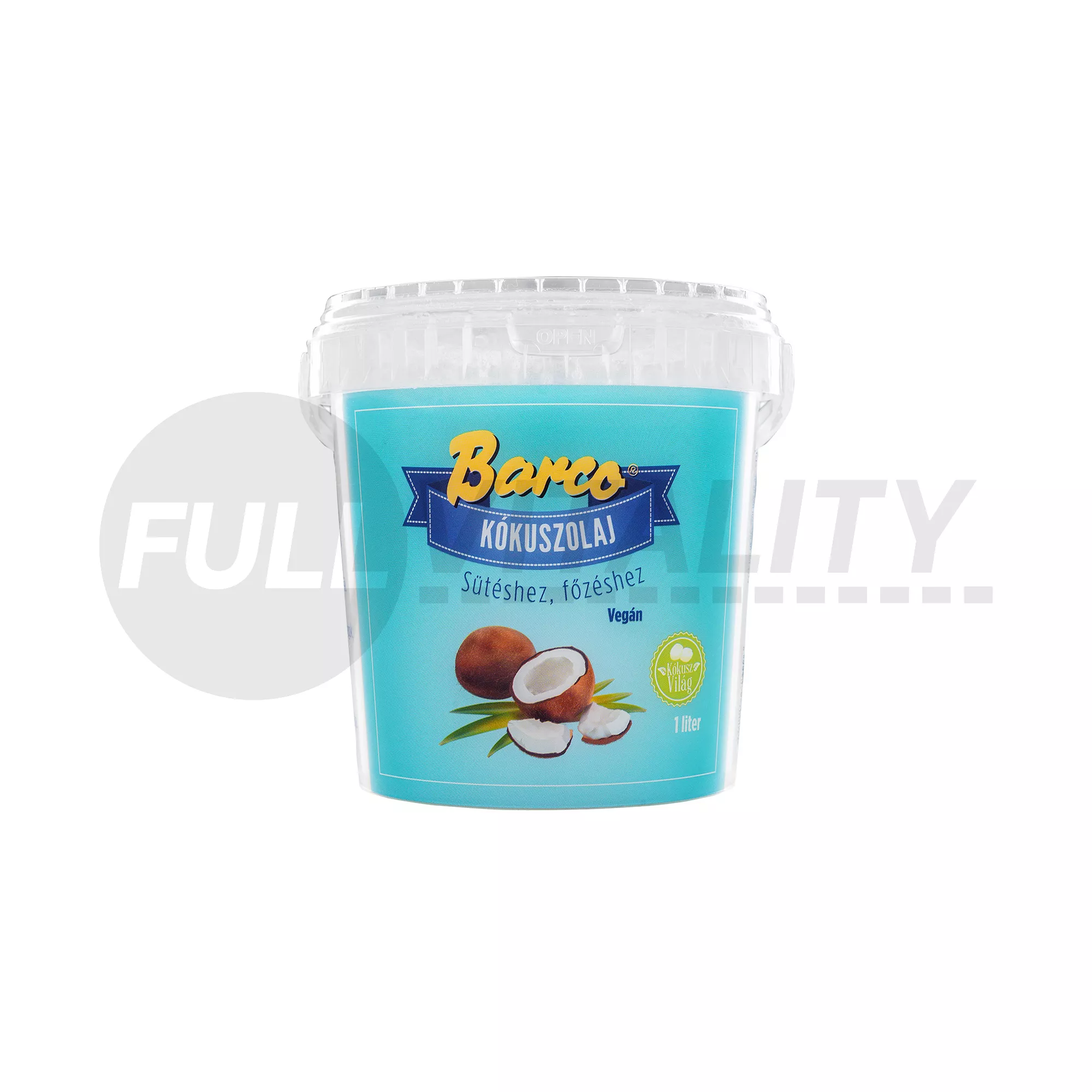 BARCO KÓKUSZOLAJ PRÉMIUM VÖDRÖS 1000ML