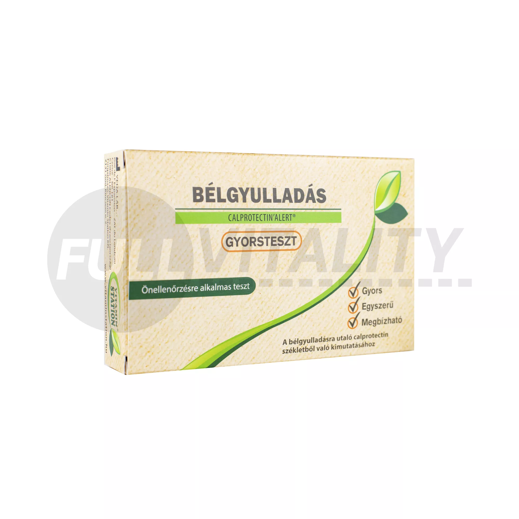VITAMIN STATION BÉLGYULLADÁS GYORSTESZT 1DB