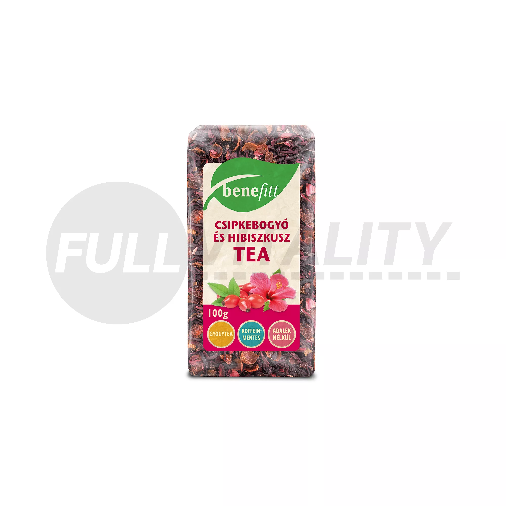BENEFITT CSIPKEBOGYÓ ÉS HIBISZKUSZ TEA 100G