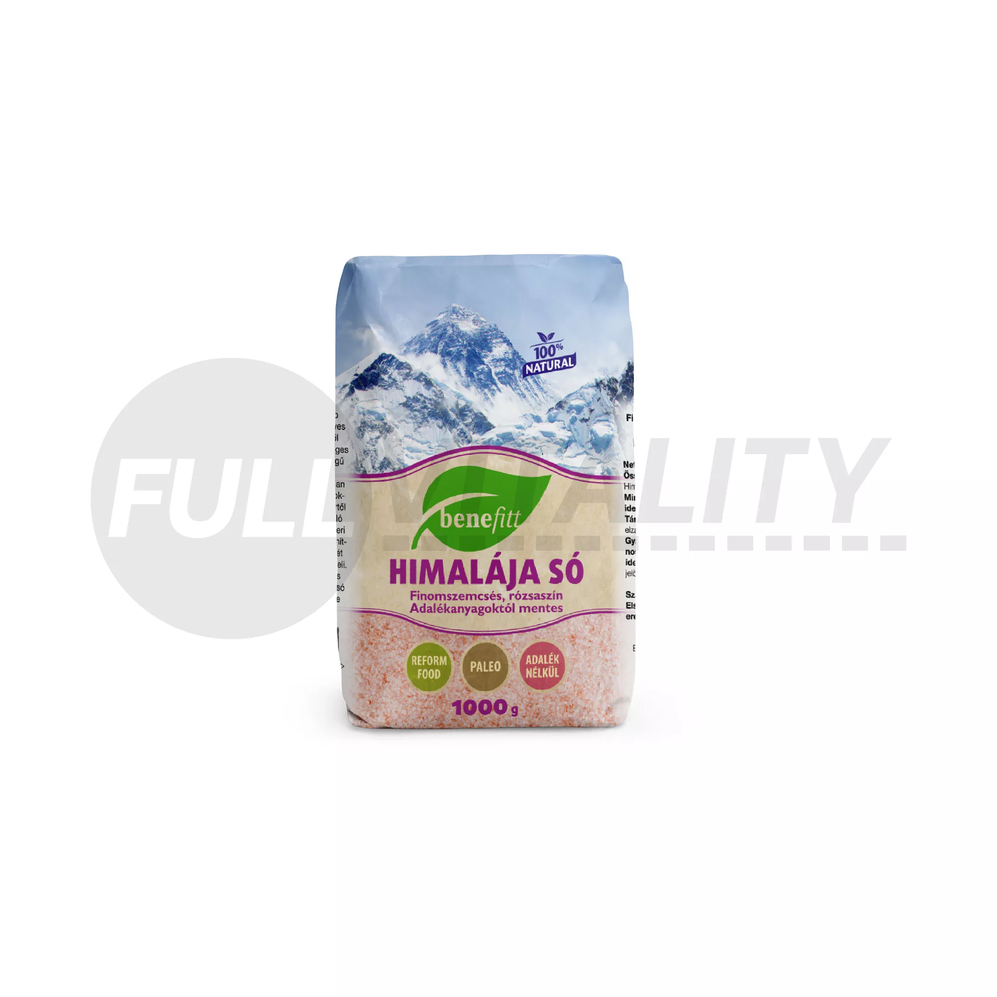 BENEFITT HIMALÁJA SÓ RÓZSASZÍN FINOM 1000G