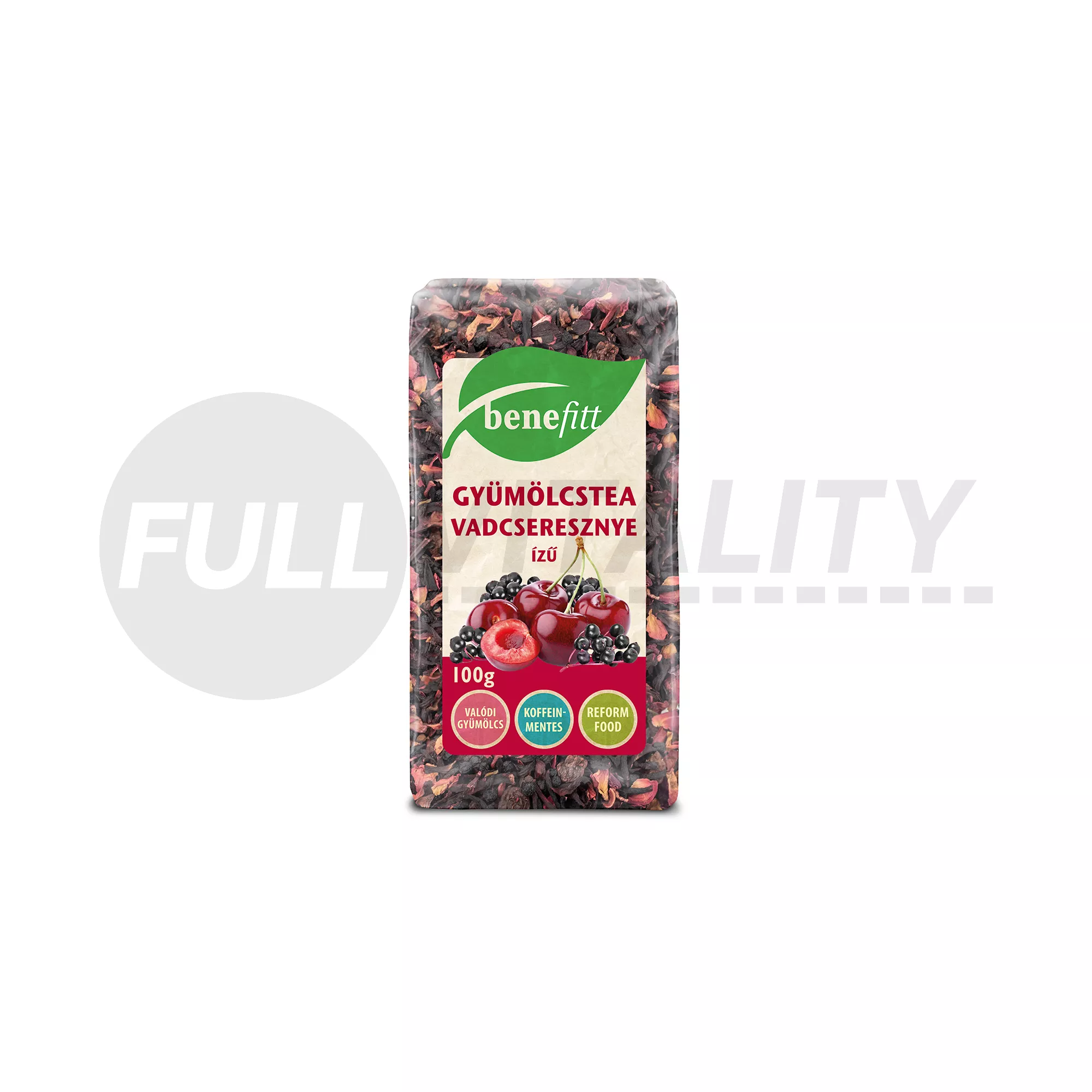 BENEFITT VADCSERESZNYE ÍZŰ TEA 100G